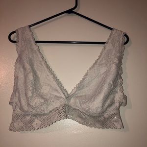 white lace bralette